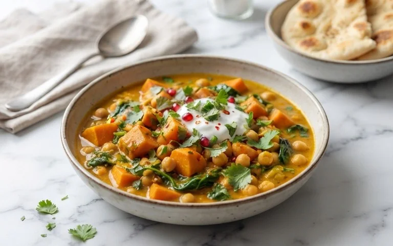 Sweet Potato and Chickpea Curry