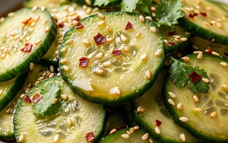 Easy Asian Cucumber Salad