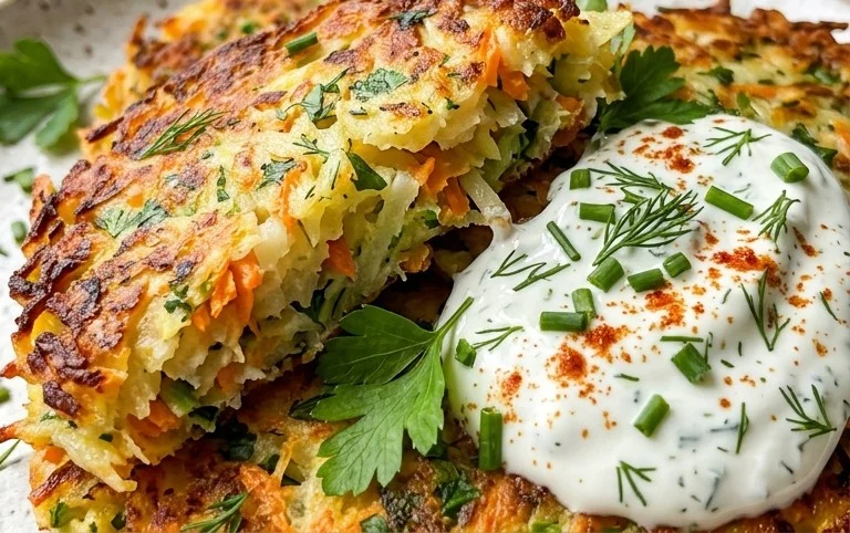 Vegetable Potato Fritters