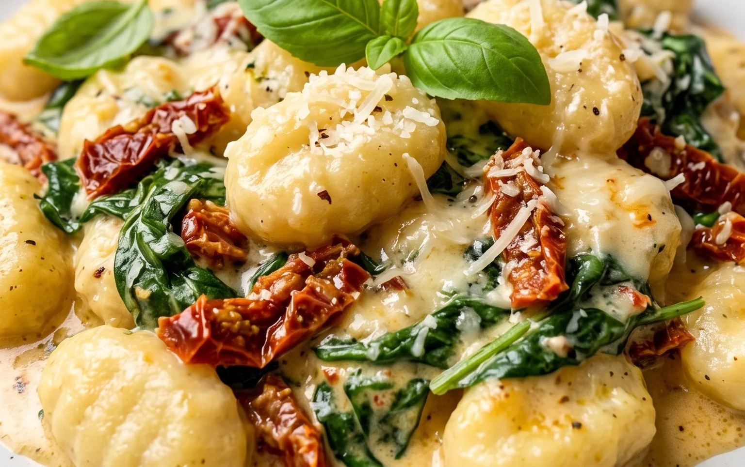 Creamy Tuscan Gnocchi