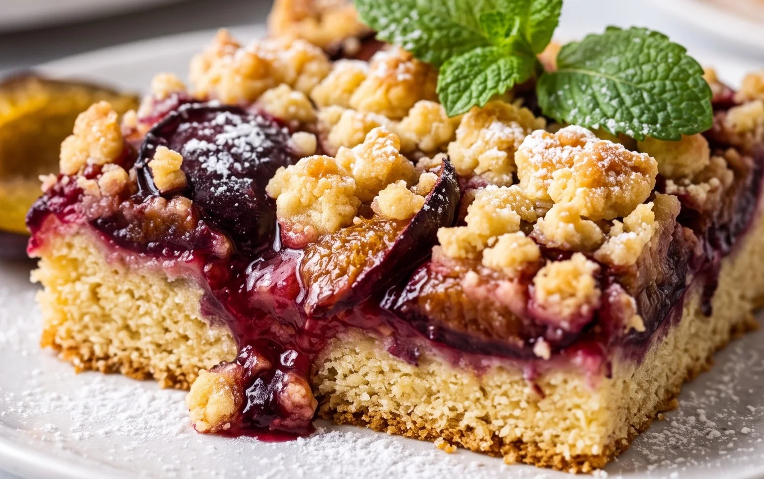 Zwetschgendatschi mit Streusel – nach Omas Rezept