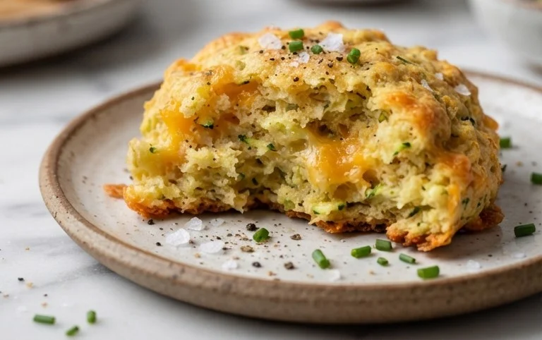 Zucchini Cheddar Biscuits