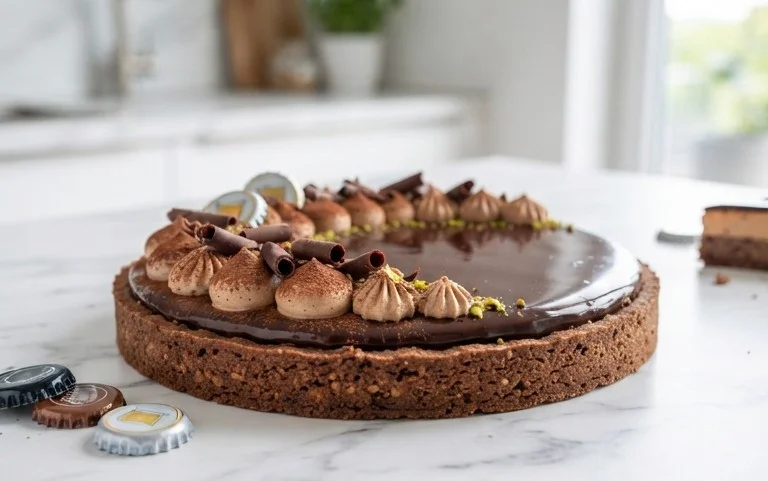 Himnon-alcoholic beermousse Schoko Cookie Tarte