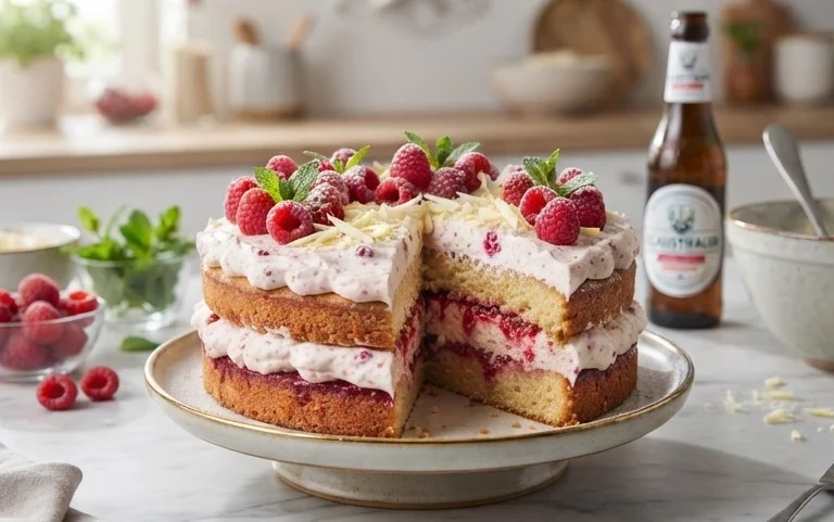Himnon-alcoholic beer-Sahne-Torte – einfaches Rezept