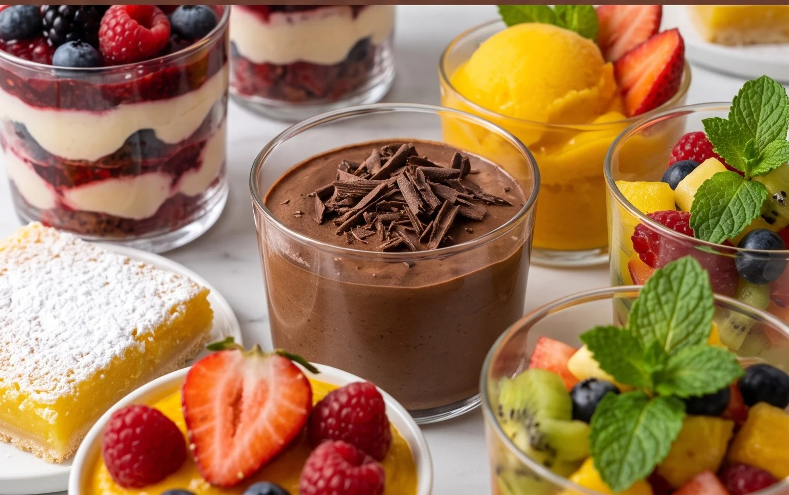 6 postres fáciles y refrescantes