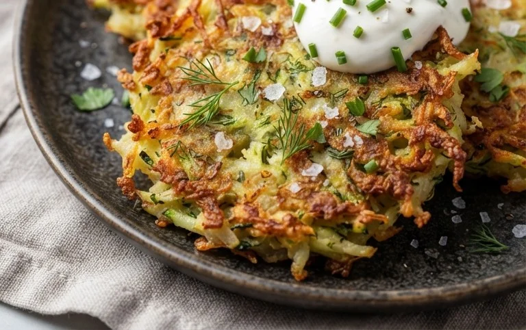 Zucchini Potato Pancakes