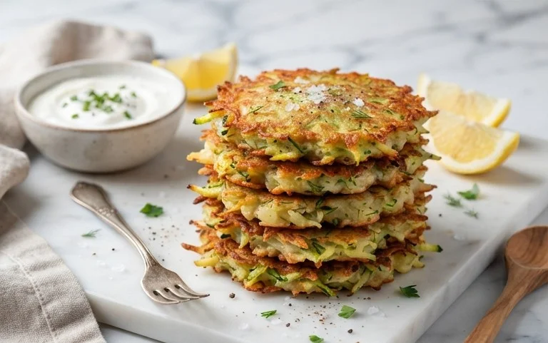 Zucchini Potato Pancakes