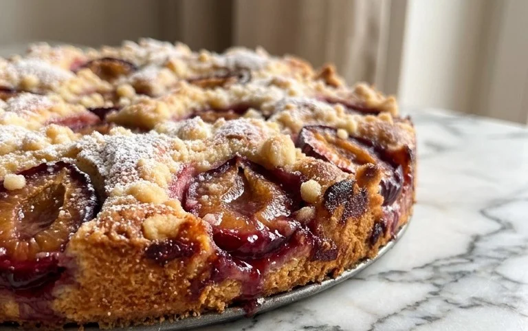 Saftiger Pflaumenkuchen
