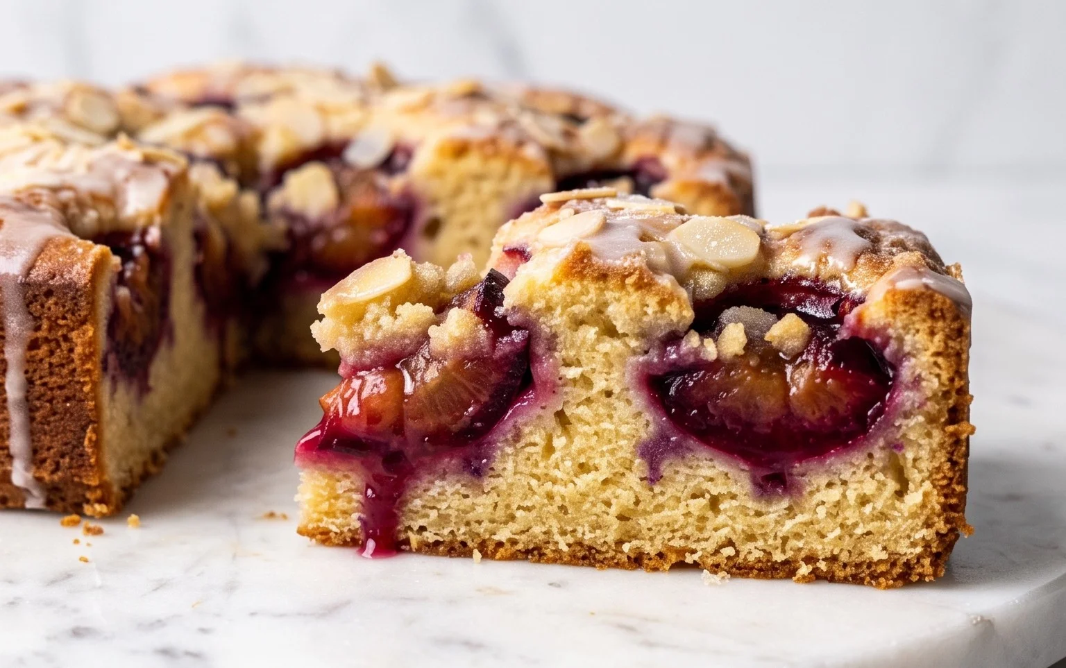 Saftiger Pflaumenkuchen