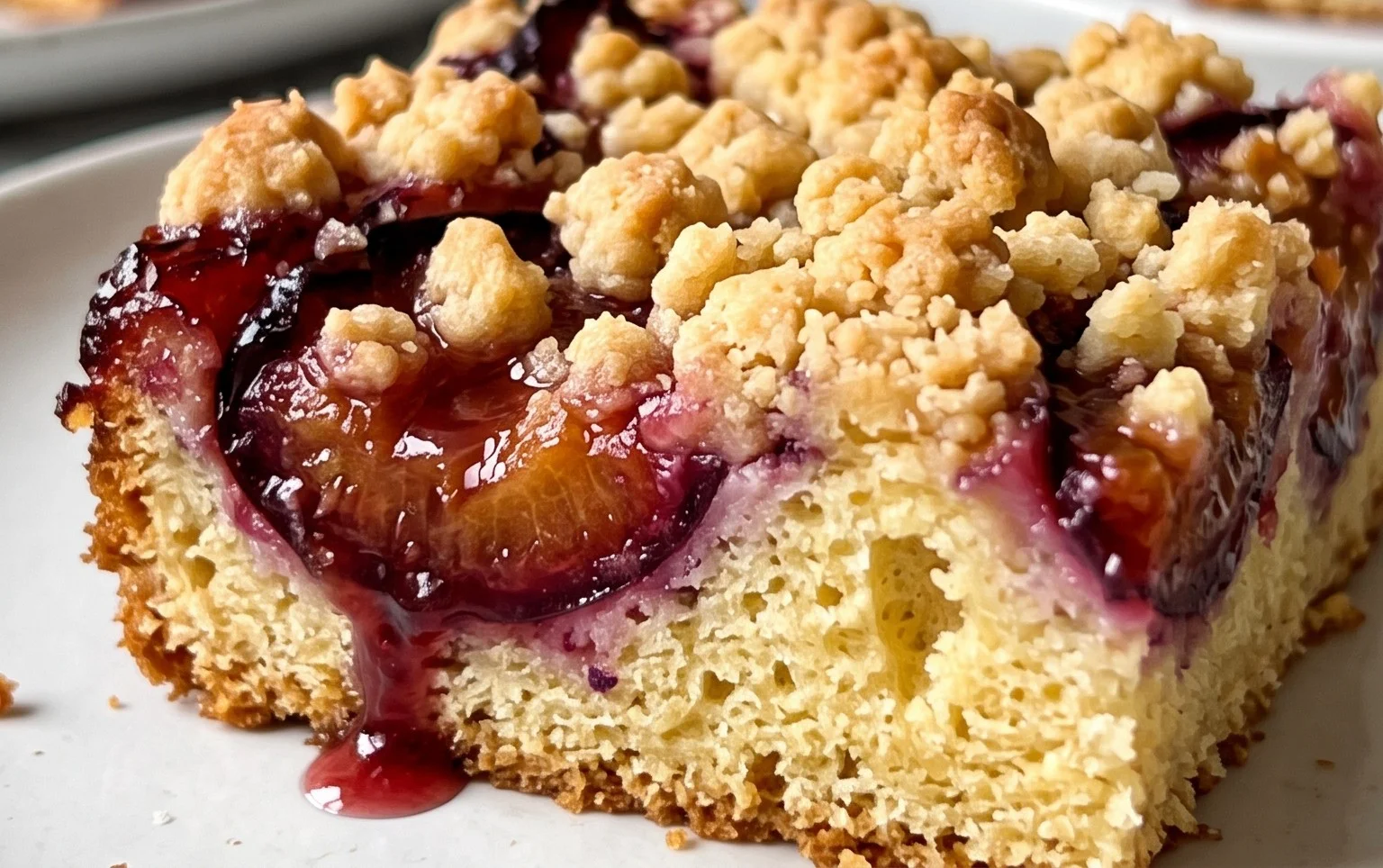Klassiker: Pflaumenkuchen mit Streuseln
