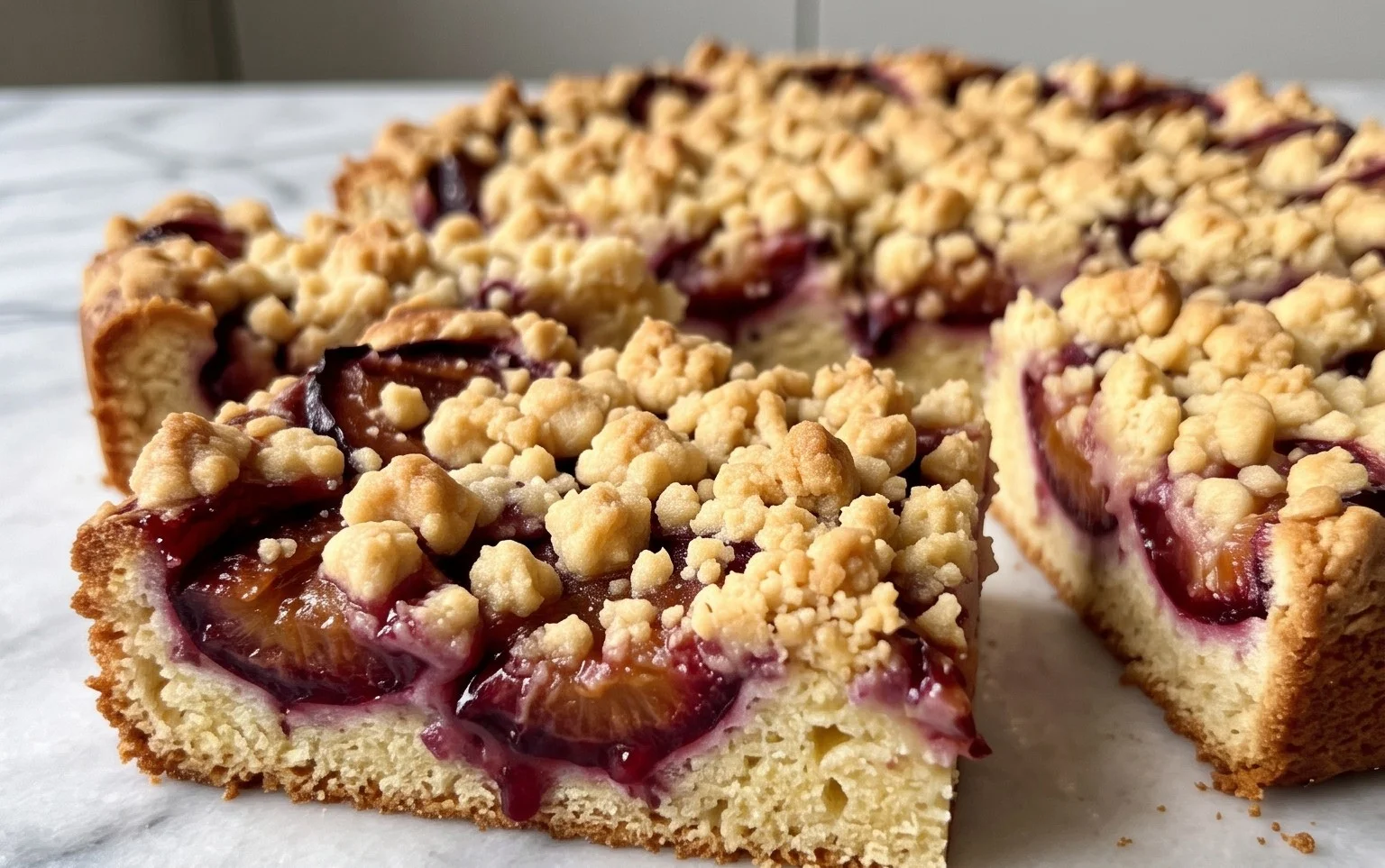 Klassiker: Pflaumenkuchen mit Streuseln