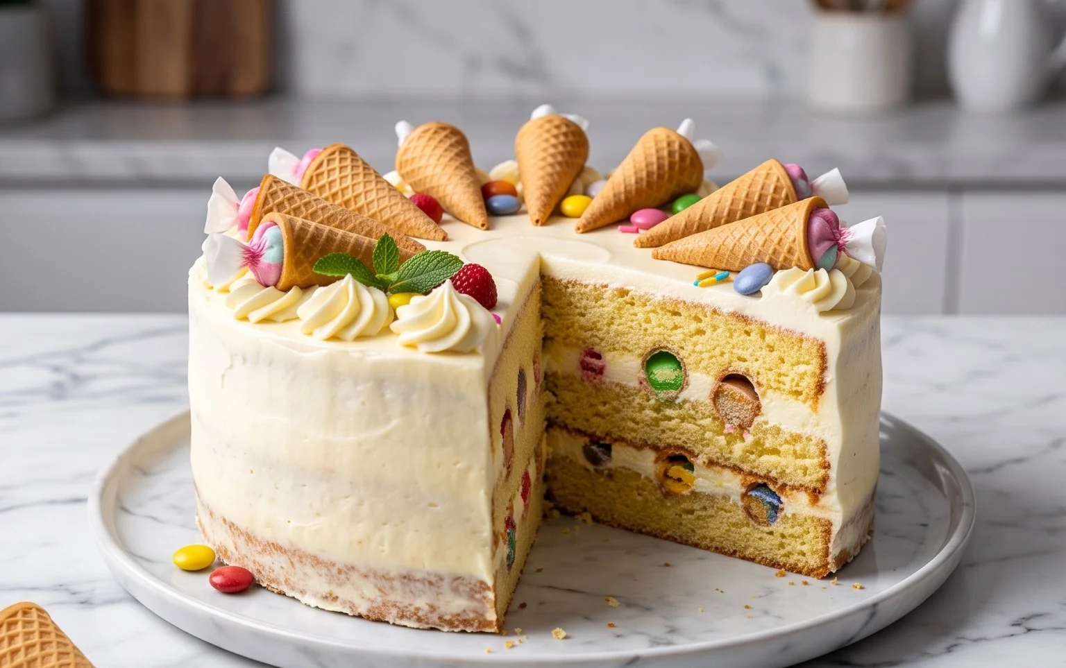 Zuckertüten-Torte