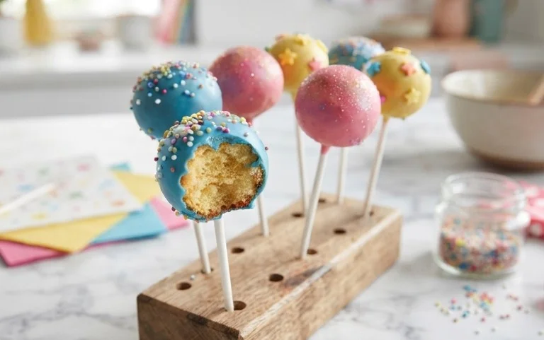 Kuchen am Stiel - einfaches Kindergeburtstags-Rezept