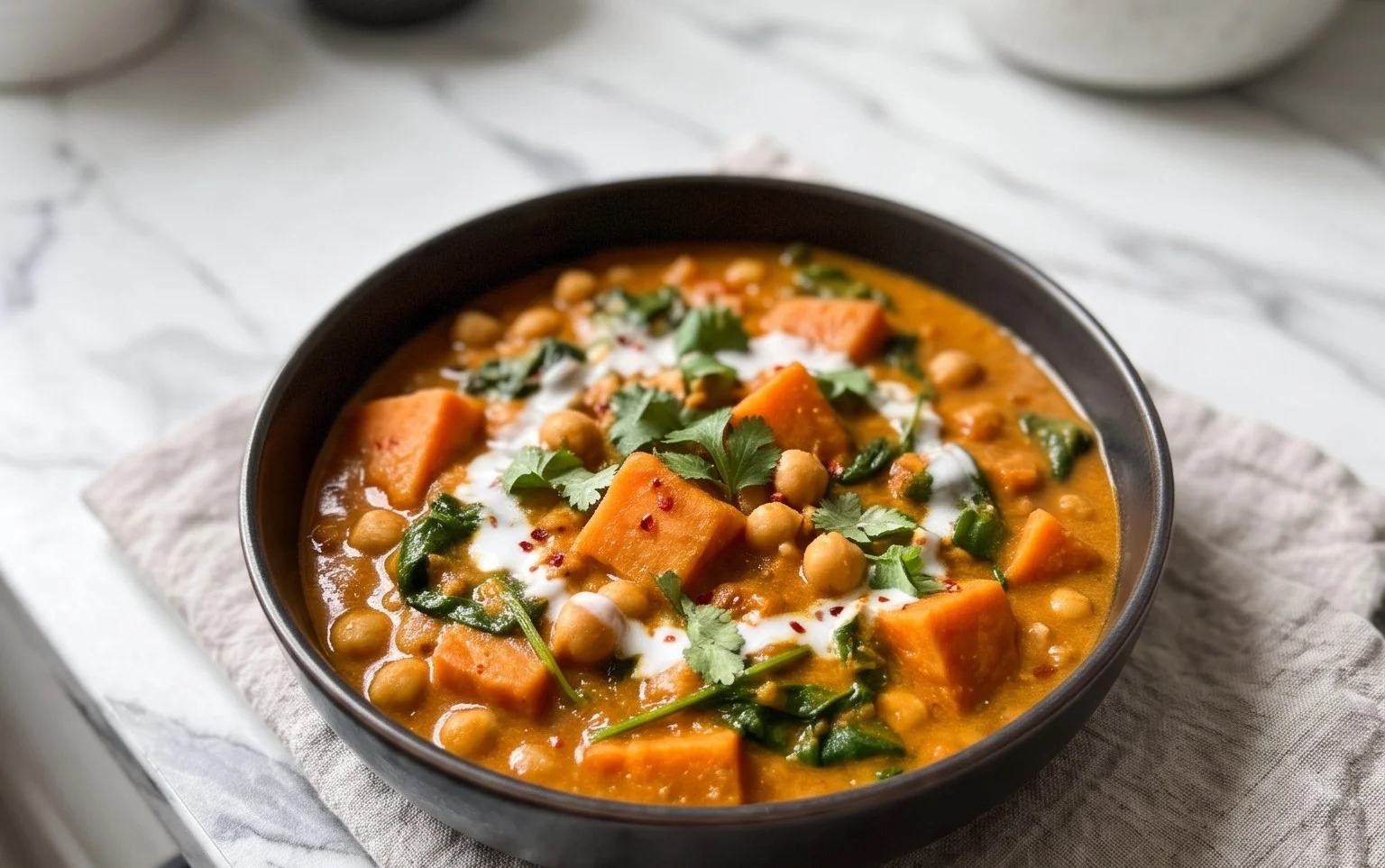 Süßkartoffel Curry: Cremig & Schnell